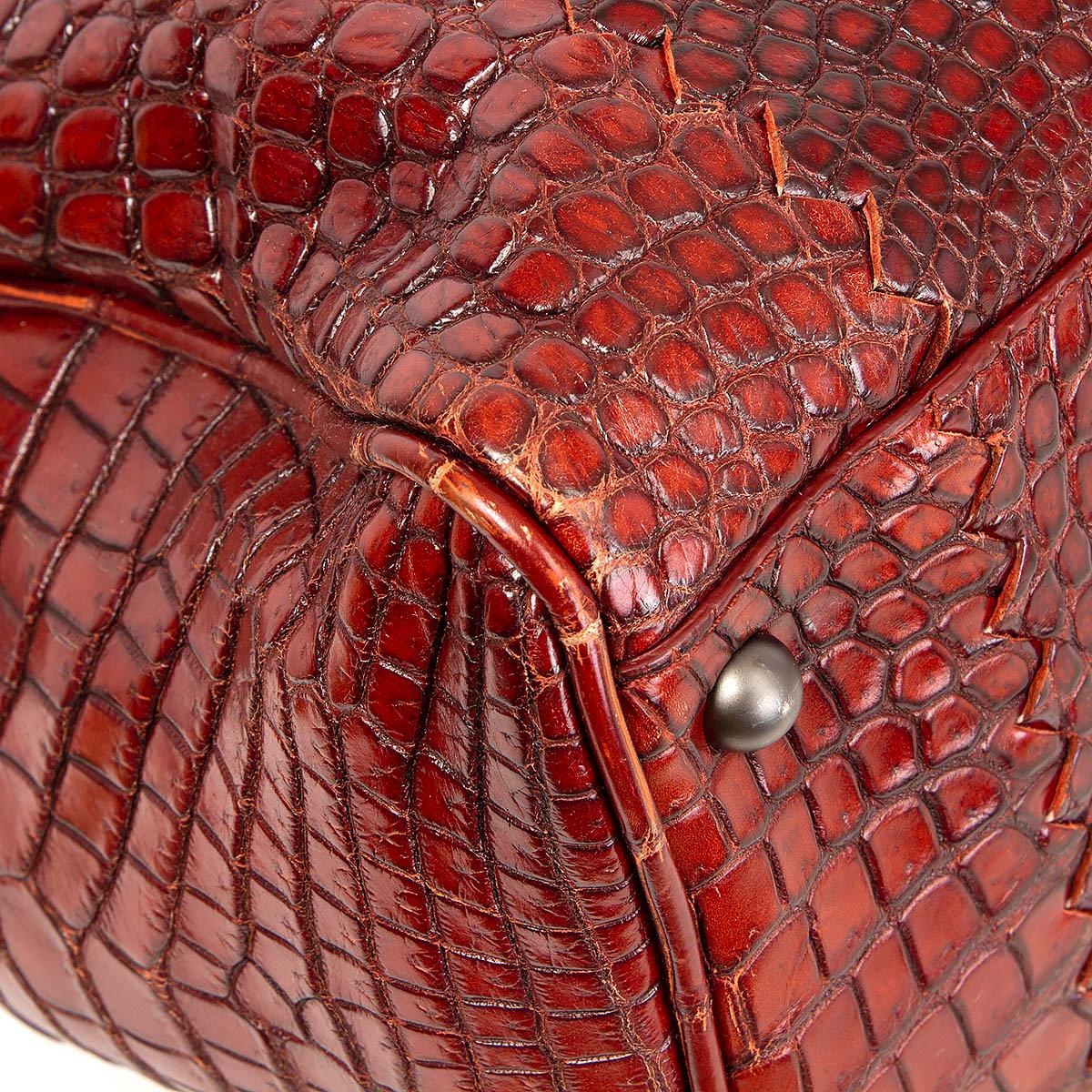 Women's BOTTEGA VENETA brick red COCCO GLACE FLANNEL Bag For Sale