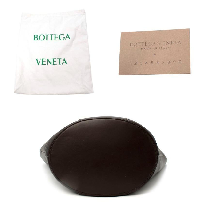 Bottega Veneta Brown Basket Large Leather Tote Bag For Sale 2