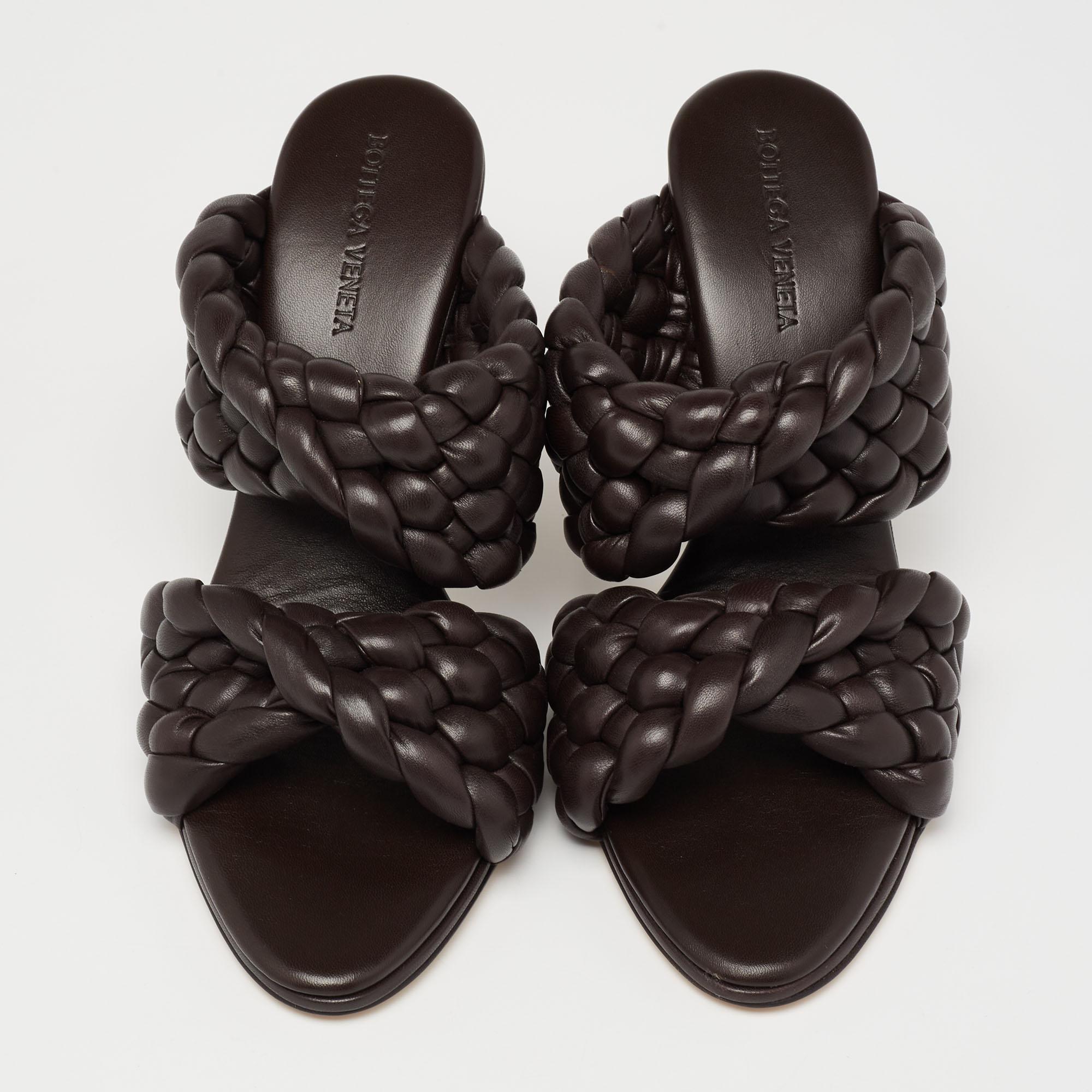 Bottega veneta braided sandals sales
