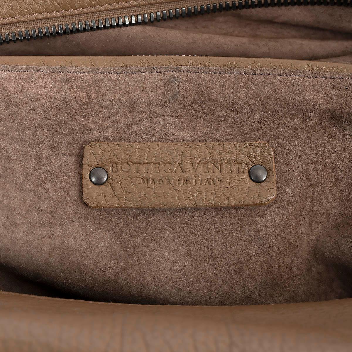 BOTTEGA VENETA brown deer skin leather INTRECCIATO CERVO BRICK Bag For Sale 2