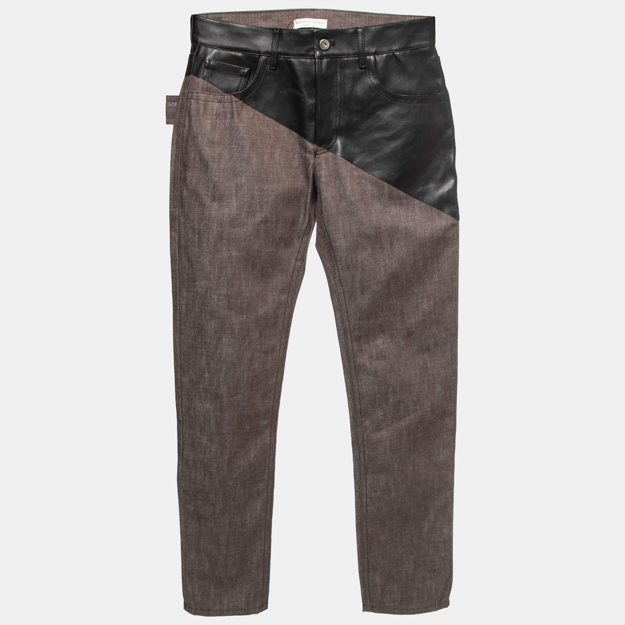 Your wardrobe can never be complete with a great pair of jeans like this. Tailored from best materials, this pair showcases classic detailing, an easy closure style, and pockets. Pair it with your casual t-shirts.

