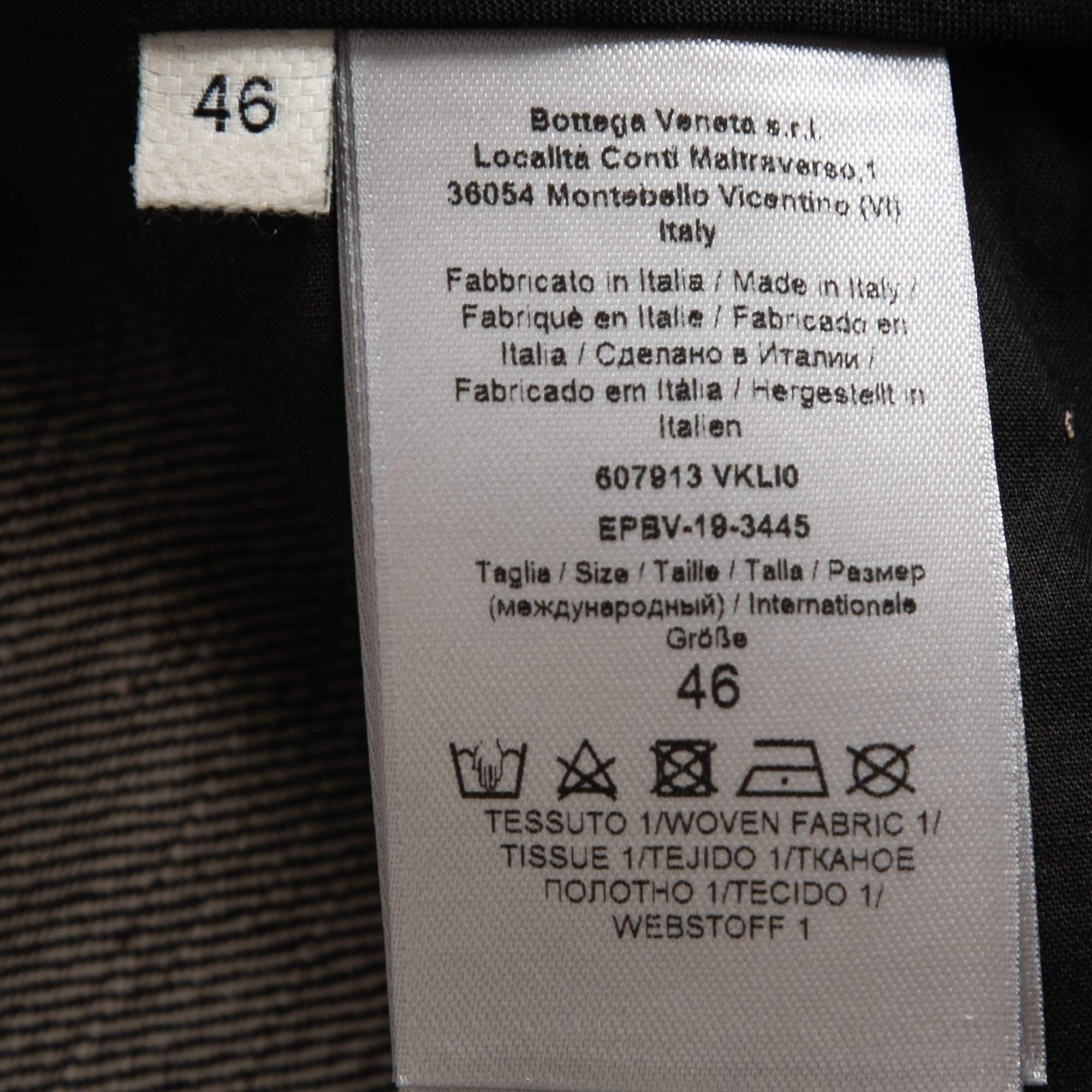 Women's Bottega Veneta Brown Denim Leather Detailed Jeans S Waist 32