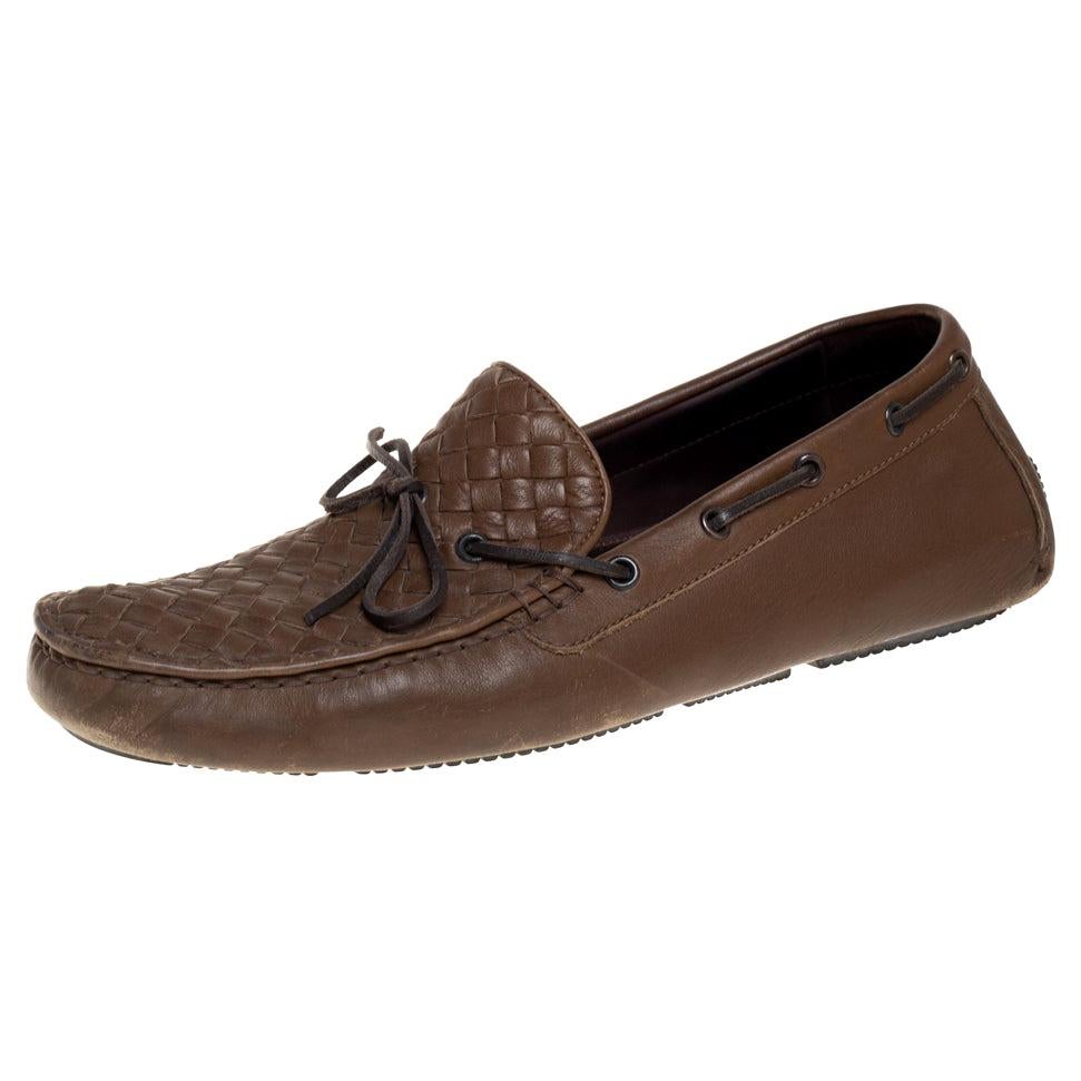 Bottega Veneta Brown Intrecciato 