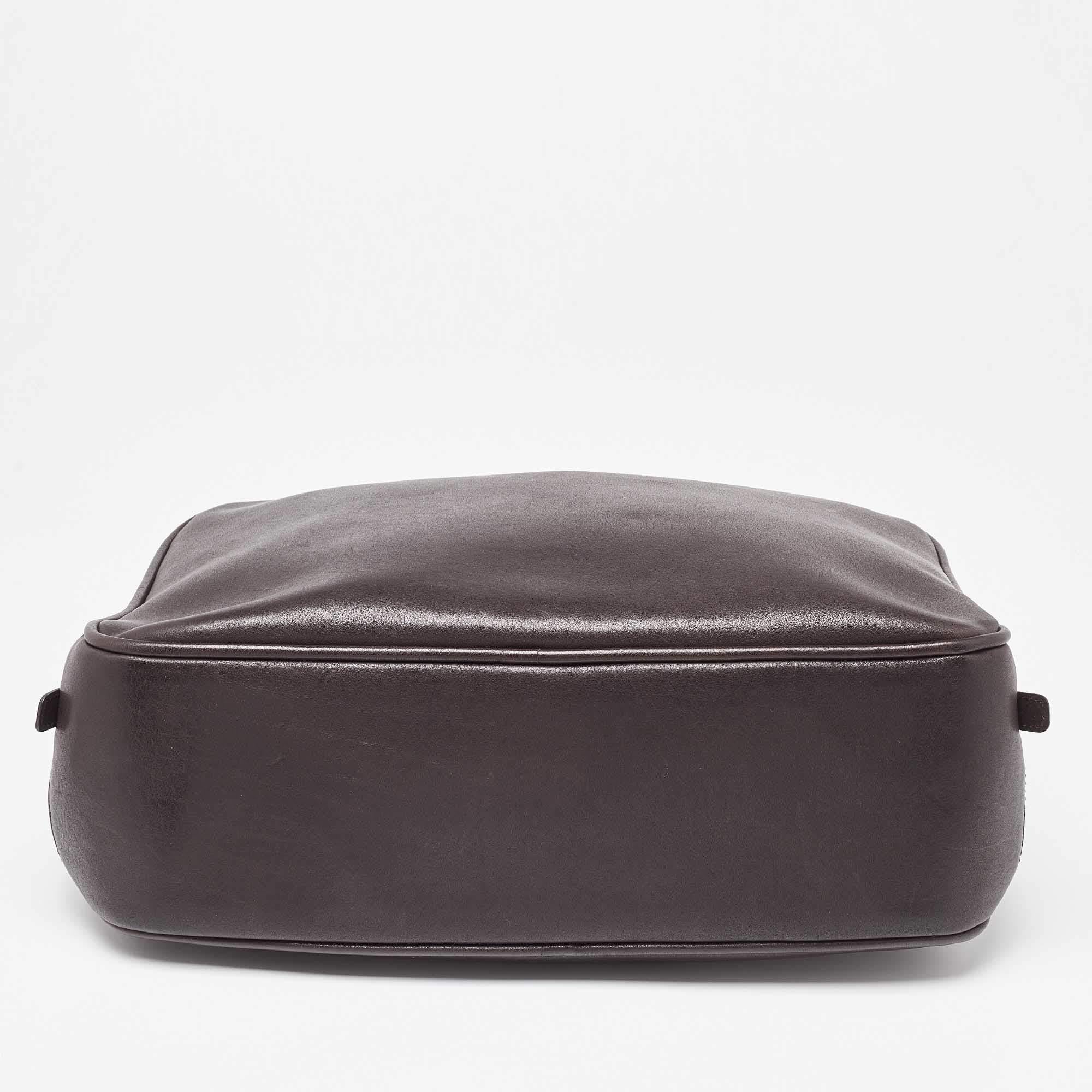 Bottega Veneta Brown Intrecciato Leather Briefcase 8