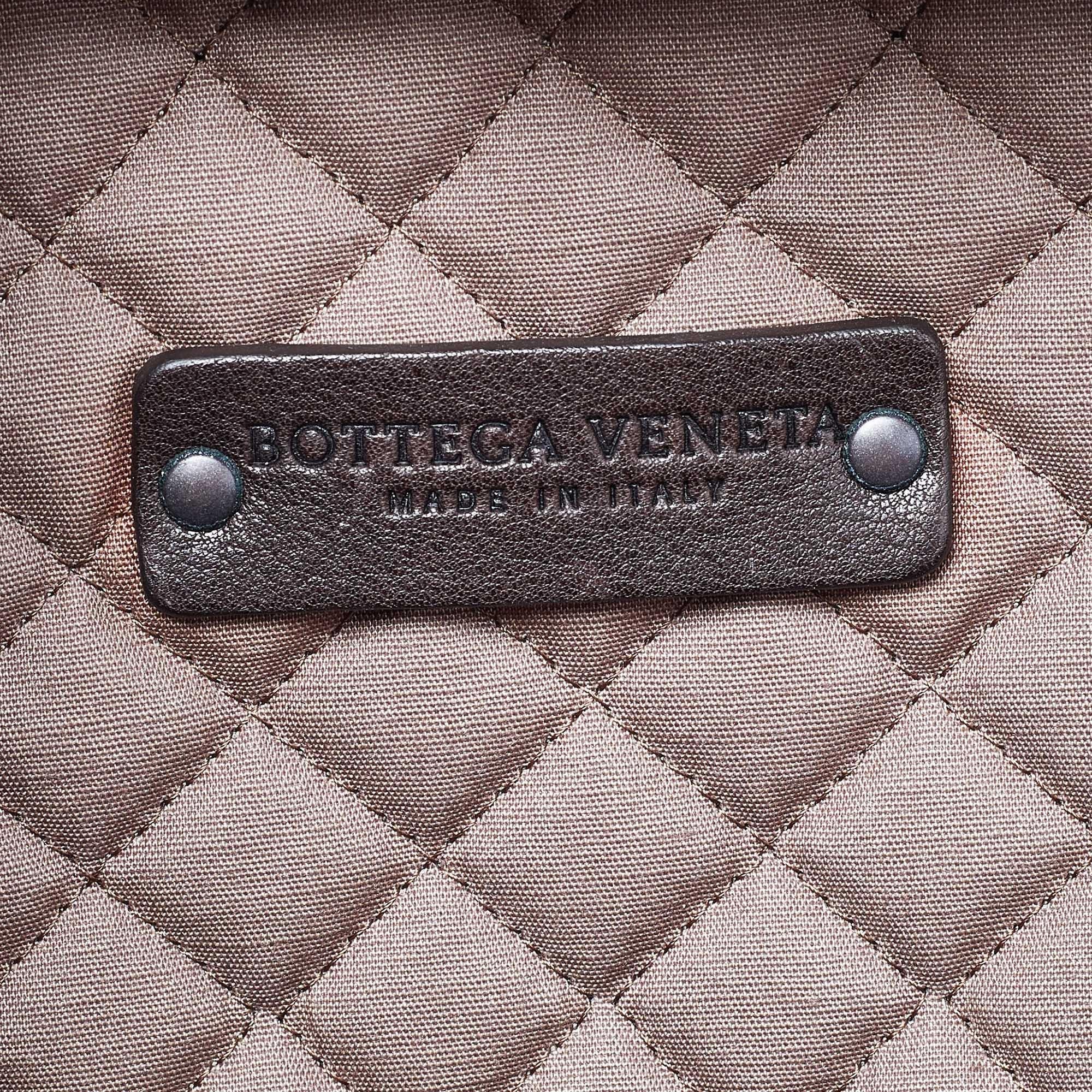 Bottega Veneta Brown Intrecciato Leather Briefcase 2
