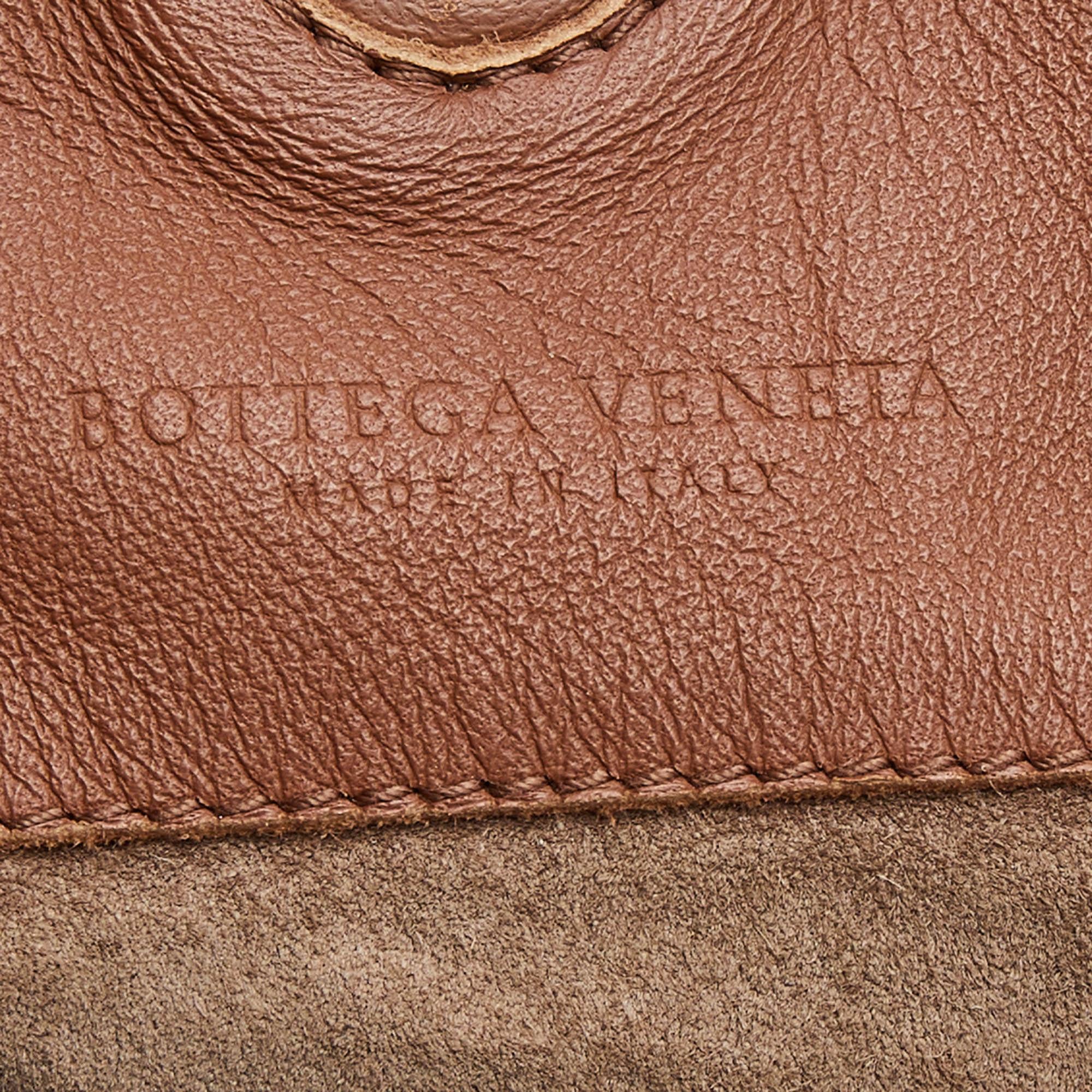 Bottega Veneta Brown Intrecciato Leather Campana Hobo 6