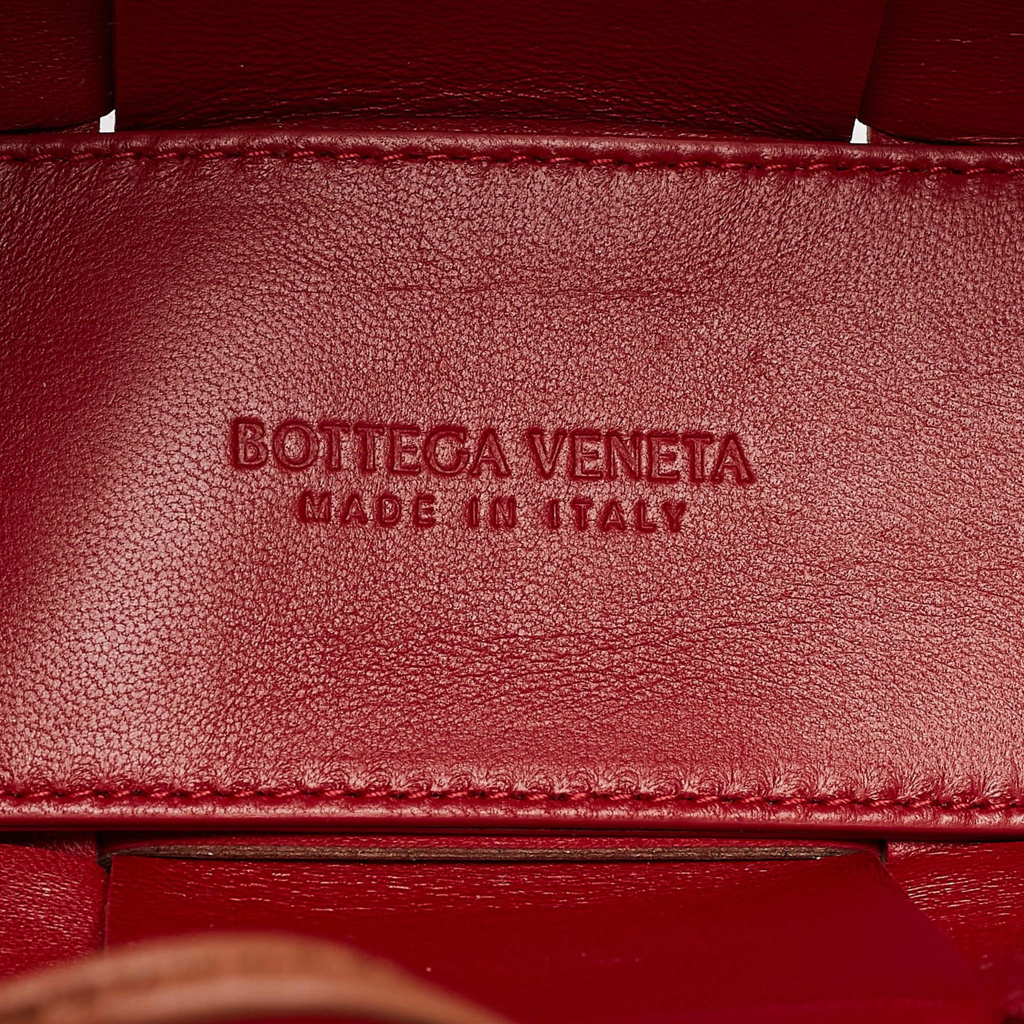 Bottega Veneta Brown Intrecciato Leather Candy Arco Tote 4