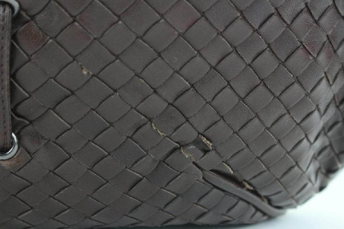 Bottega Veneta Brown Intrecciato Leather Hobo Bag 269bot512 7