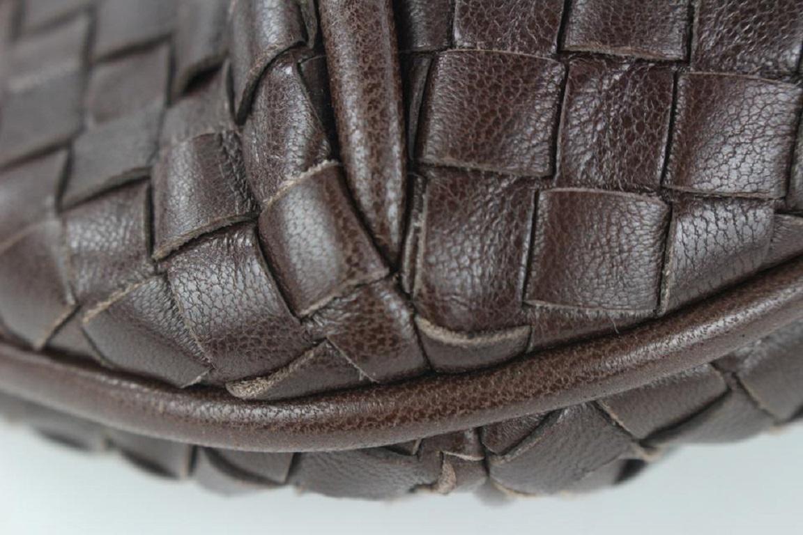 Bottega Veneta Brown Intrecciato Leather Hobo Bag 269bot512 3