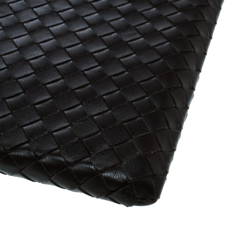 Bottega Veneta Brown Intrecciato Leather Ipad Case For Sale at 1stDibs ...