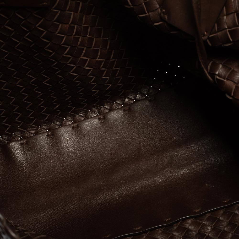 Bottega Veneta Brown Intrecciato Leather Medium Cabat Tote 4