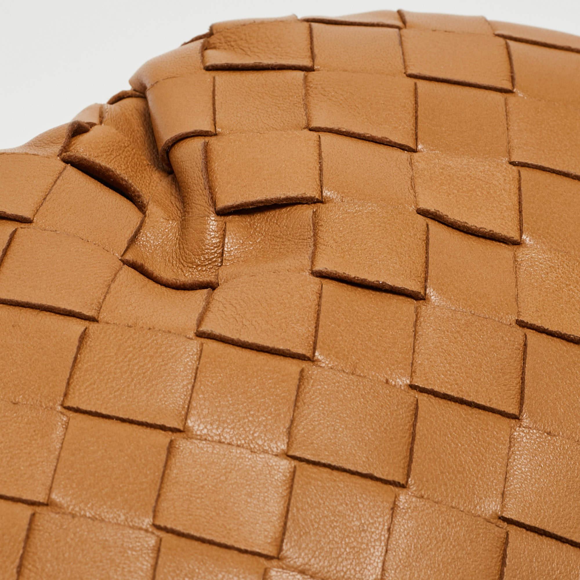 Bottega Veneta Brown Intrecciato Leather Mini The Pouch Bag 11