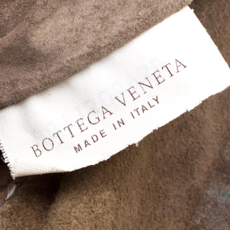 Bottega Veneta Brown Intrecciato Leather Nodini Shoulder Bag 3