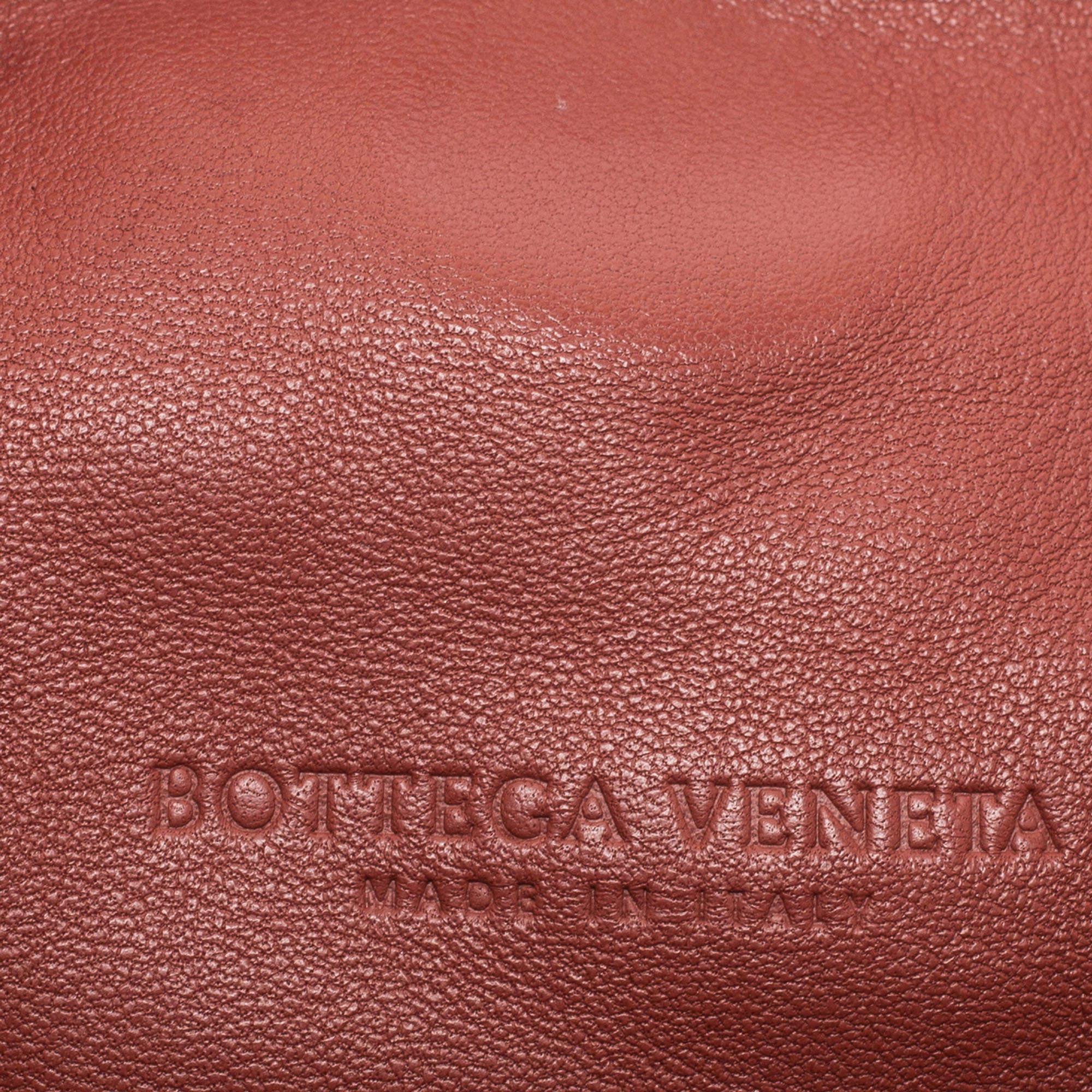 Bottega Veneta Brown Intrecciato Leather Parachute Shoulder Bag 6