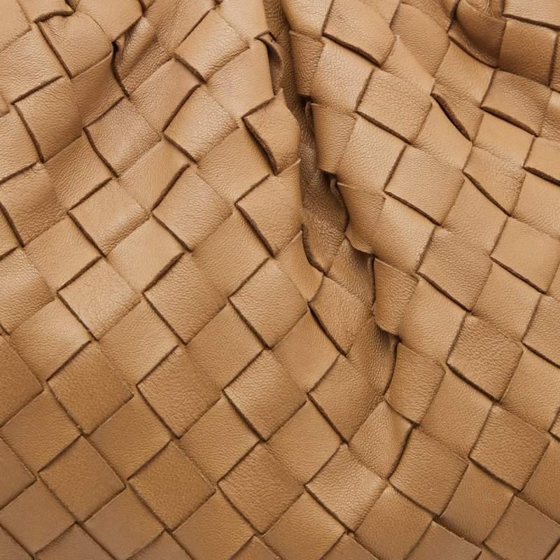 Bottega Veneta Brown Intrecciato Leather The Pouch Clutch 1