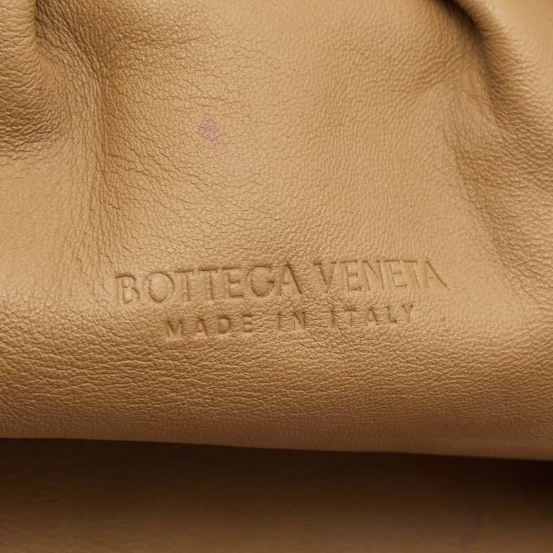 Bottega Veneta Brown Intrecciato Leather The Pouch Clutch 5