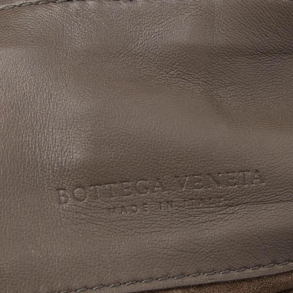 Bottega Veneta Brown Intrecciato Leather Tina Top Handle Bag 5