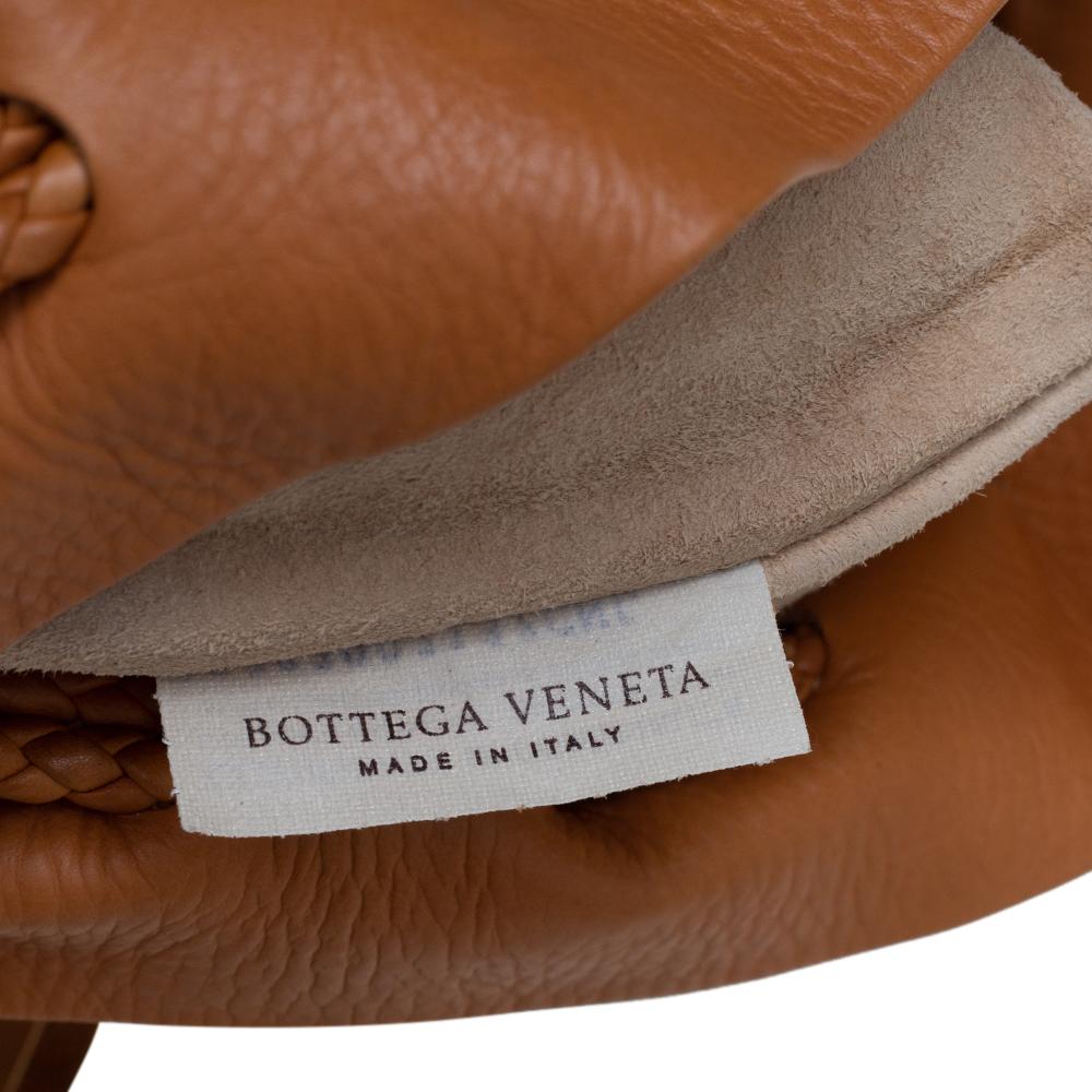 Bottega Veneta Brown Leather Fringe Drawstring Bucket Bag 5