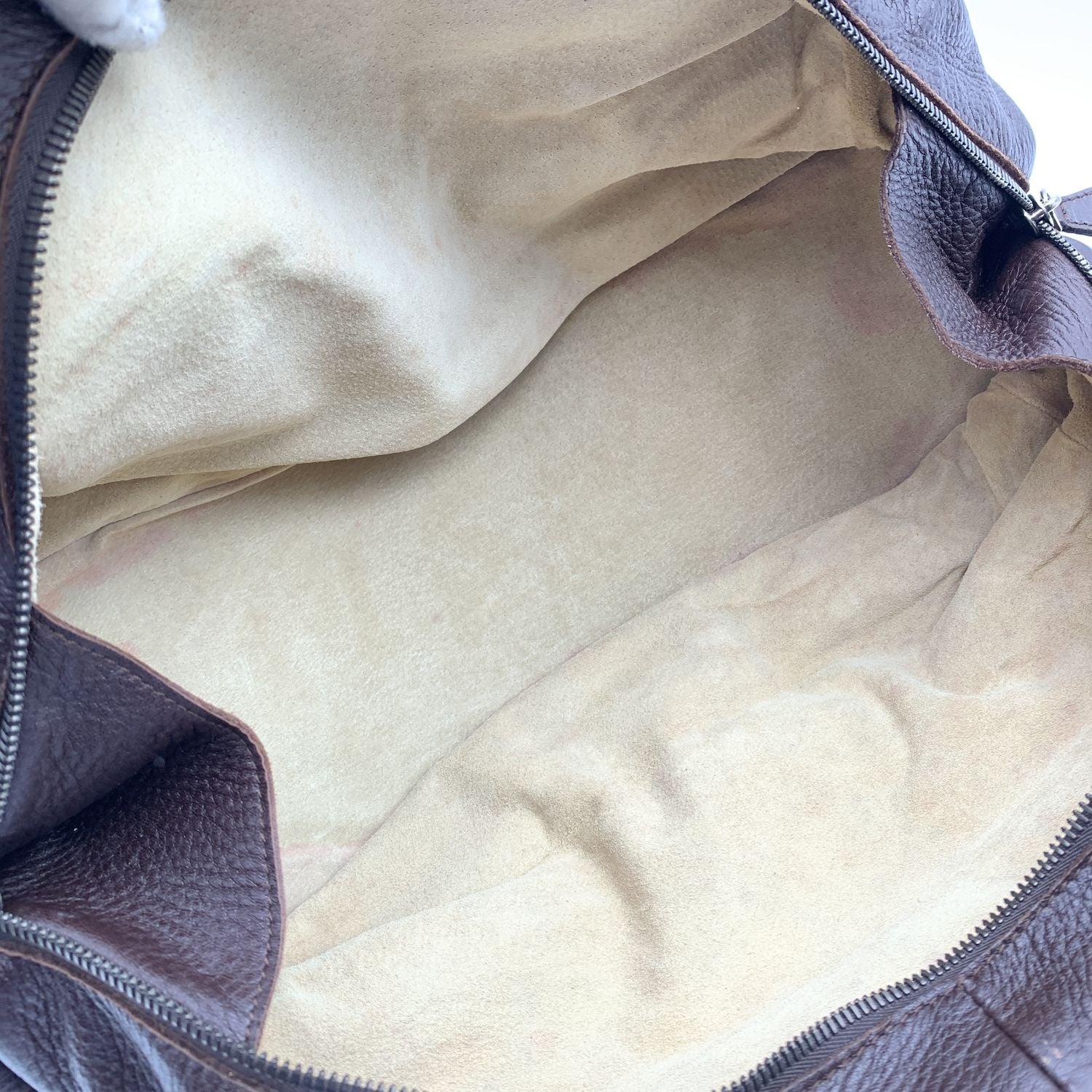 Bottega Veneta Brown Leather Intrecciato Detail Tote Bag Handbag en vente 2