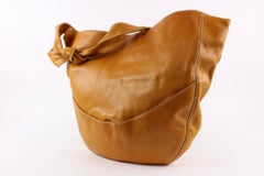 Bottega Veneta Brown Leather Knot Hobo Bag 19bot1221