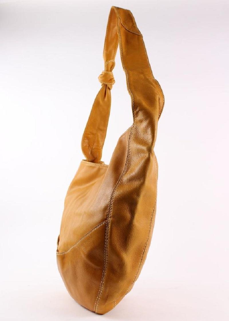 Bottega Veneta Brown Leather Knot Hobo Bag 19bot1221 3