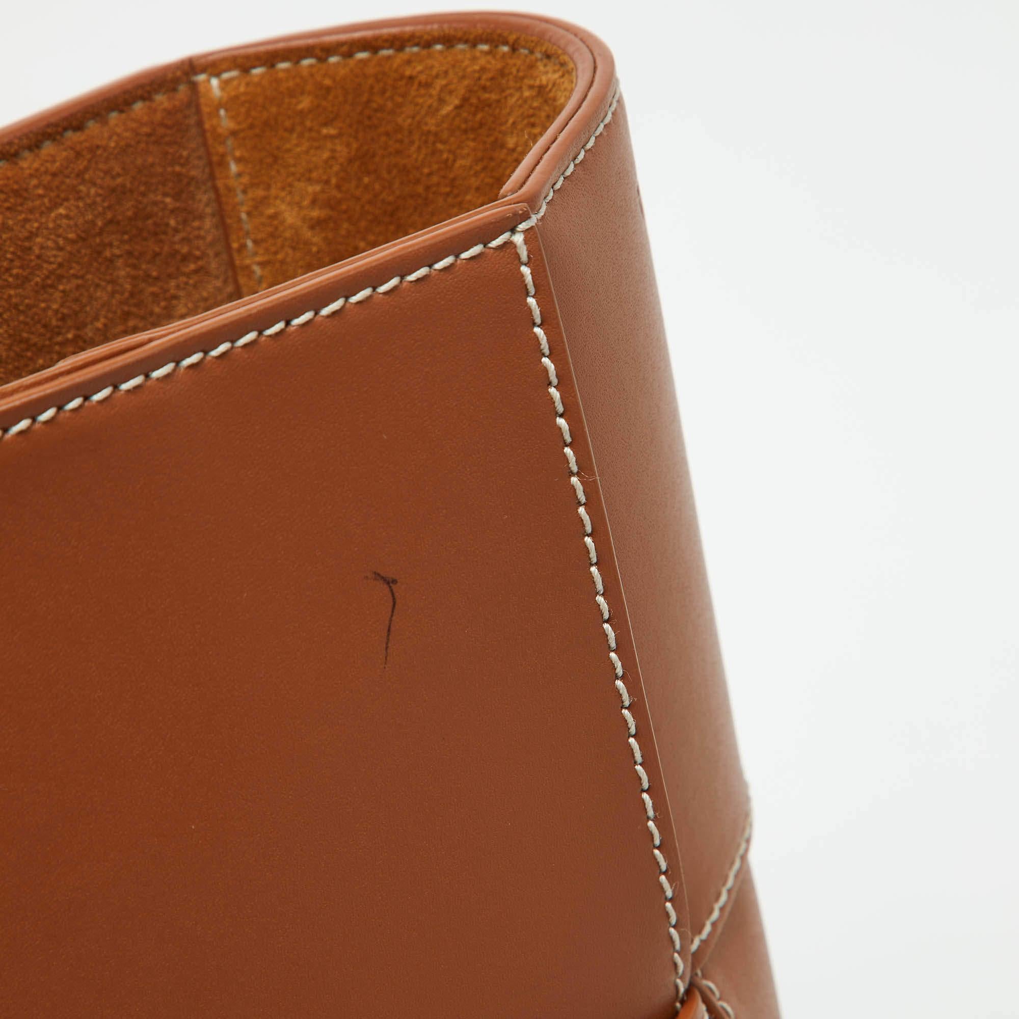 Bottega Veneta Brown Leather Large Arco Tote 2