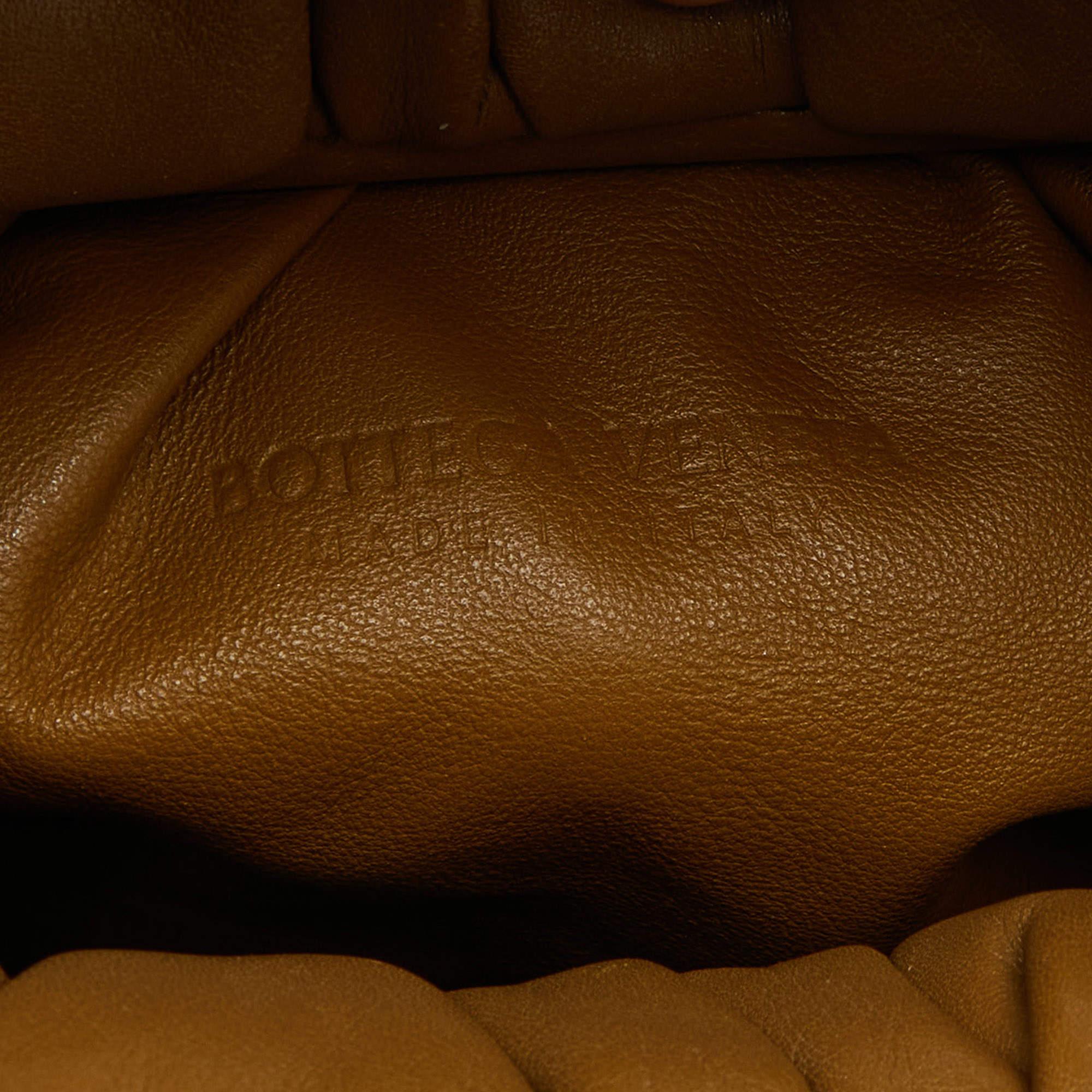 Bottega Veneta Brown Leather Medium The Shoulder Pouch Bag 1
