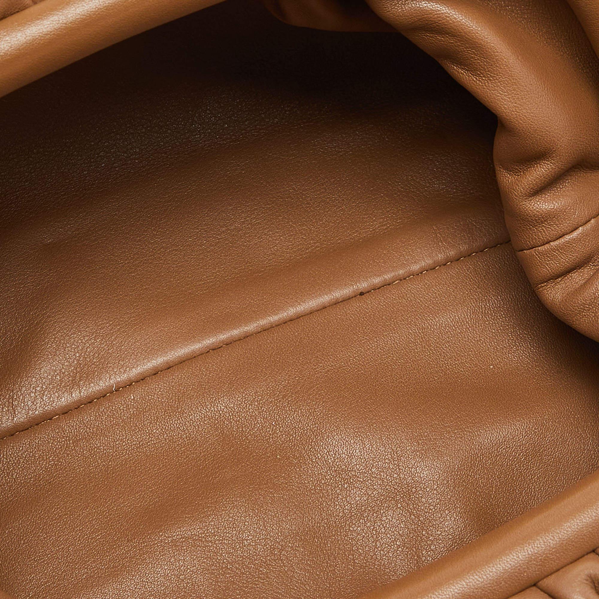 Bottega Veneta Brown Leather Mini The Pouch Bag 2