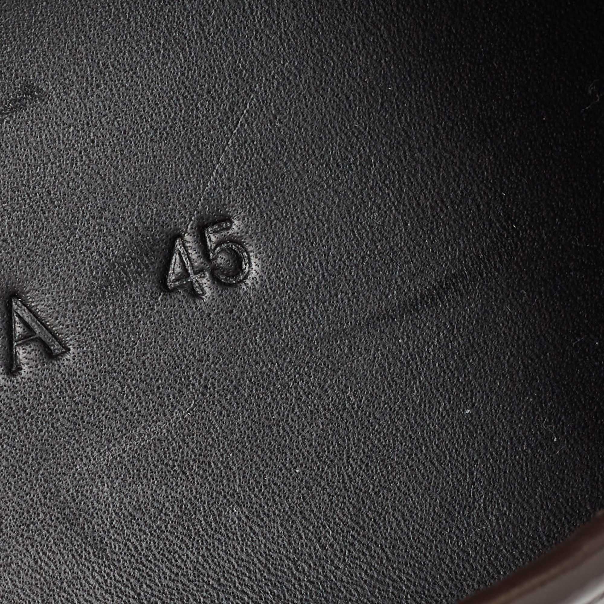 Bottega Veneta Brown Leather Ride Driver Loafers Size 45 1