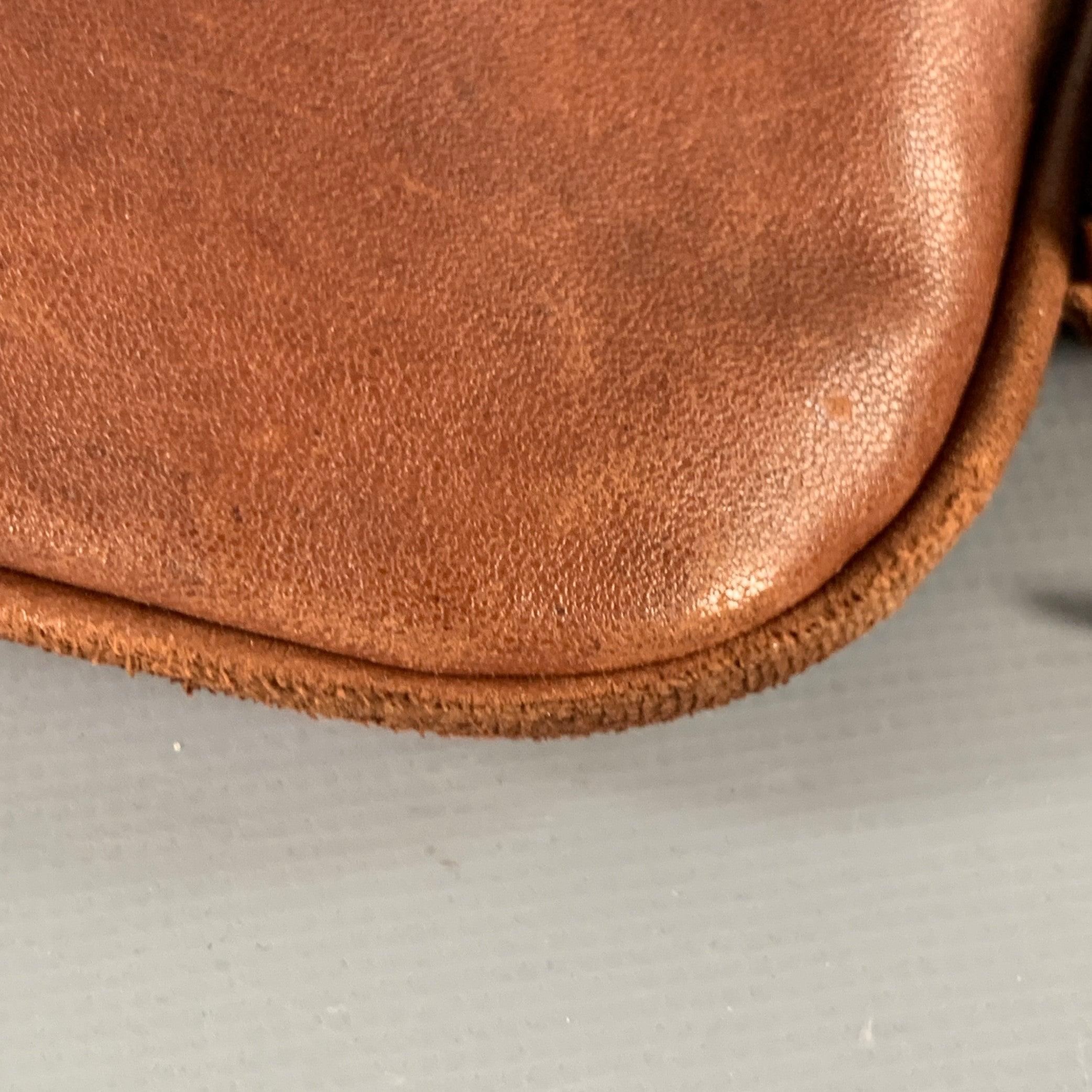 BOTTEGA VENETA Sac à bandoulière à glands en cuir marron en vente 4