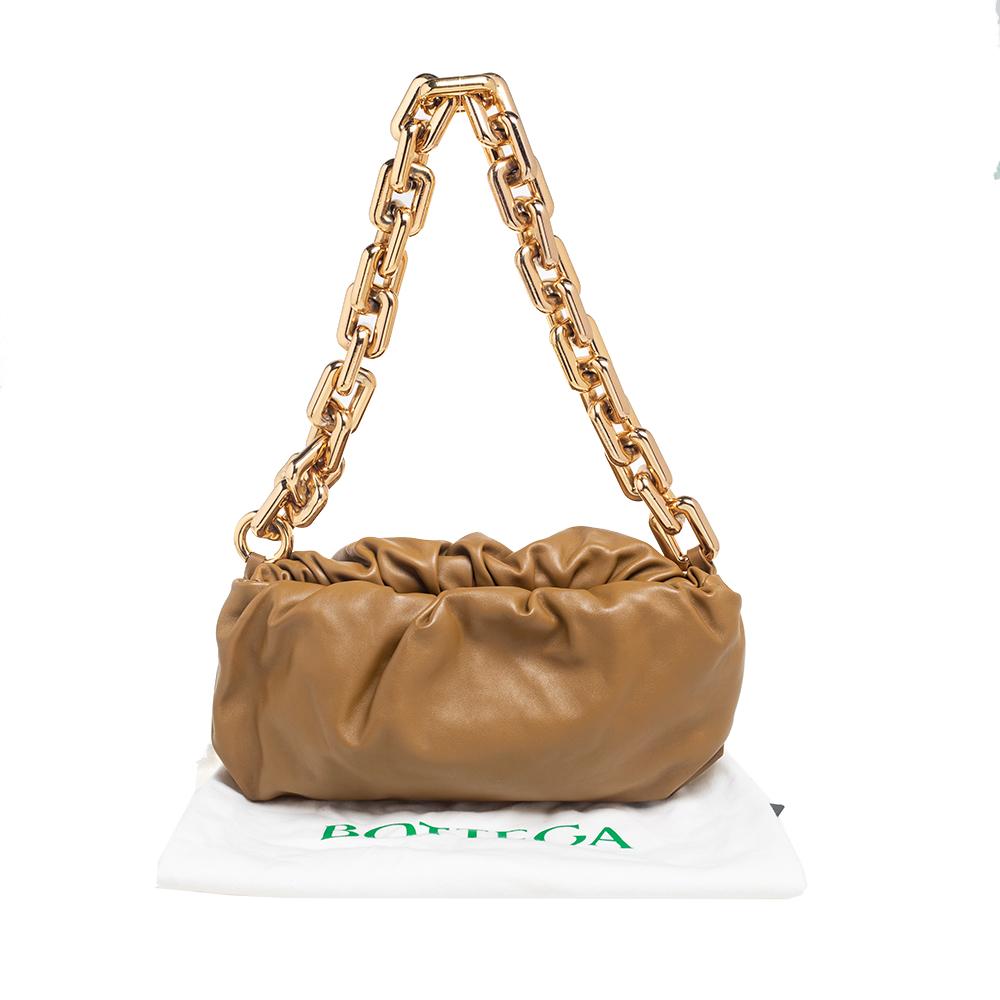 Bottega Veneta Brown Leather The Chain Pouch Bag 5
