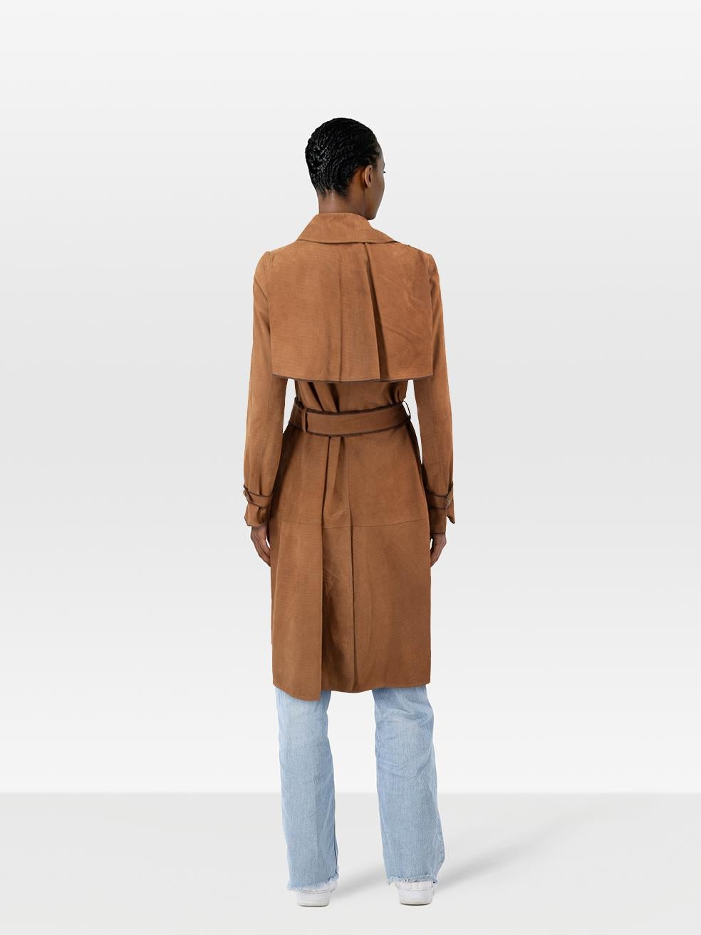 CONDITION is Very good. Minimal wear to the coat is evident. One side of the designer label in the back neck is loose. Marks on the front left, front right, both sleeves and back of this used Bottega Veneta designer resale item.
 
 
 
 Details
 
 
