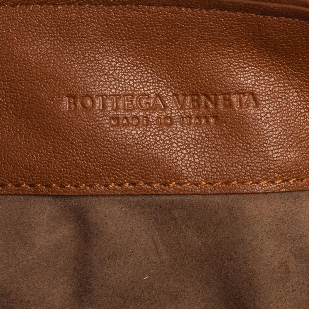 Bottega Veneta Brown Quilted Leather Olimpia Knot Shoulder Bag 1