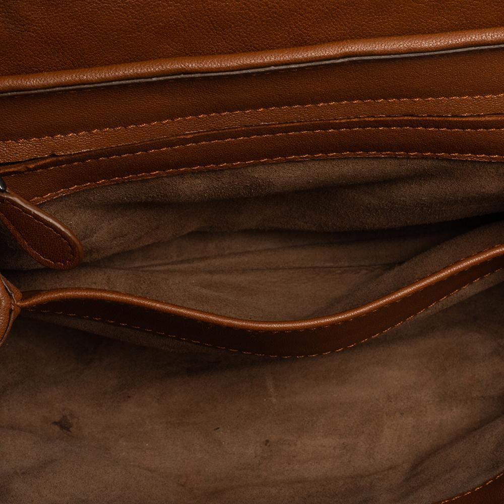 Bottega Veneta Brown Quilted Leather Olimpia Knot Shoulder Bag 3