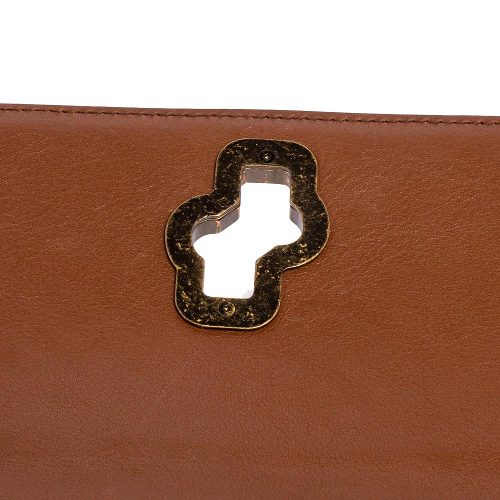 Bottega Veneta Brown Quilted Leather Olimpia Knot Shoulder Bag 5