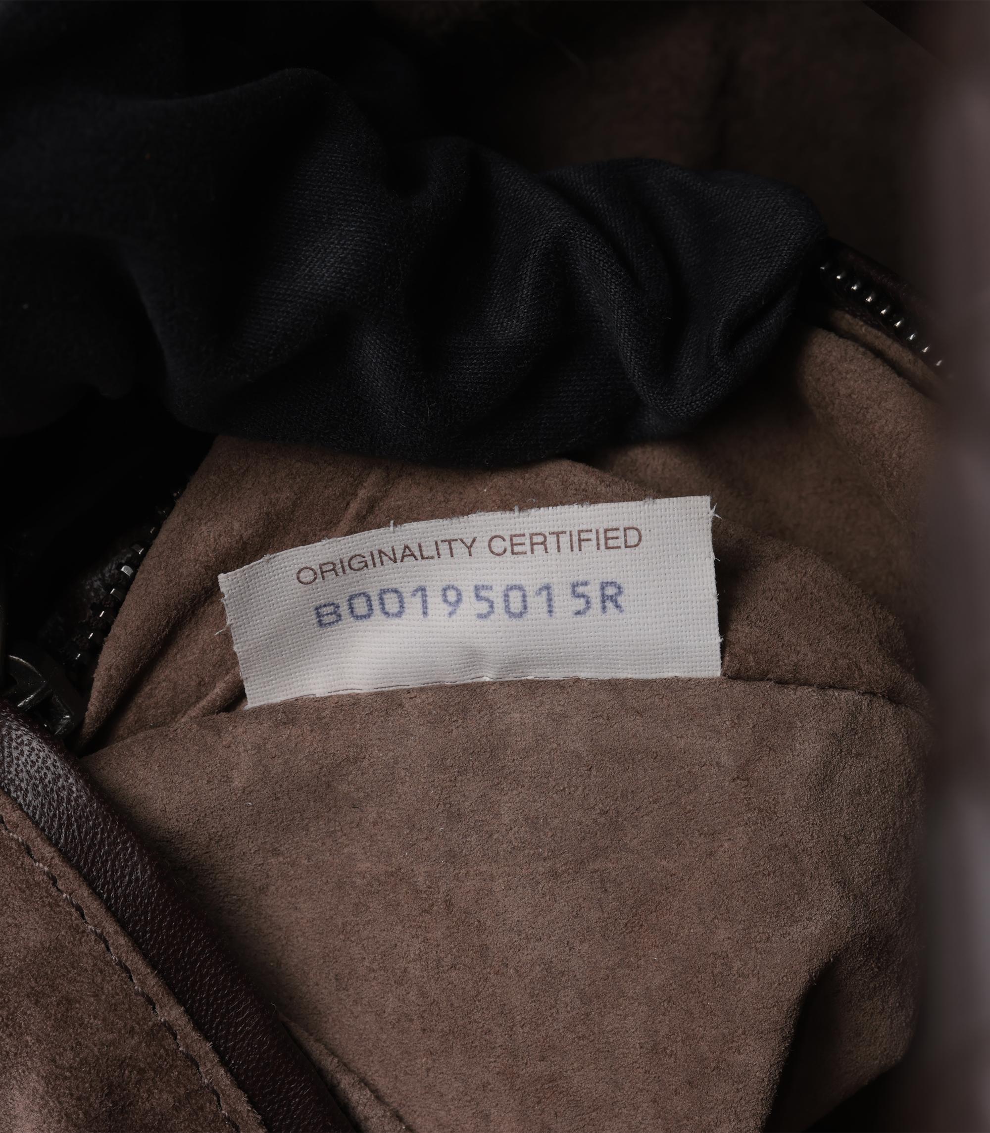 Bottega Veneta Tote Intrecciato in pelle di vitello intrecciata marrone in vendita 4