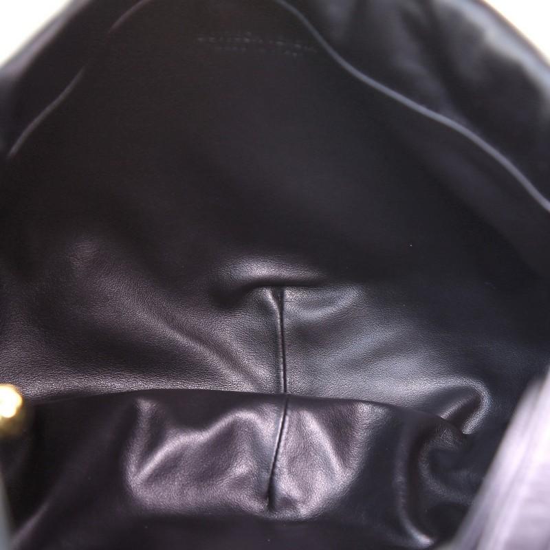 Black Bottega Veneta Bulb Shoulder Bag Leather Medium