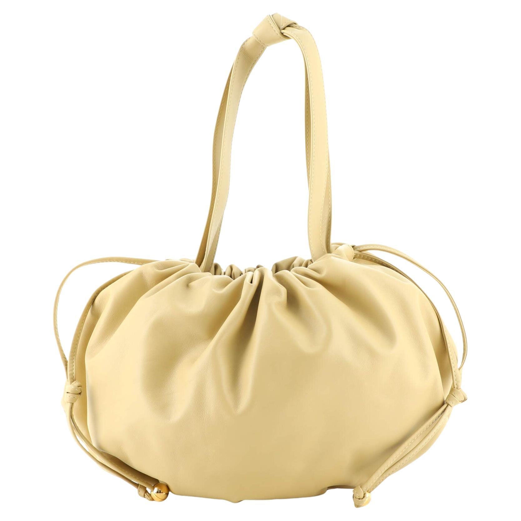 Bottega Veneta Almond Intrecciato Leather Large Jodie Bag For Sale at ...