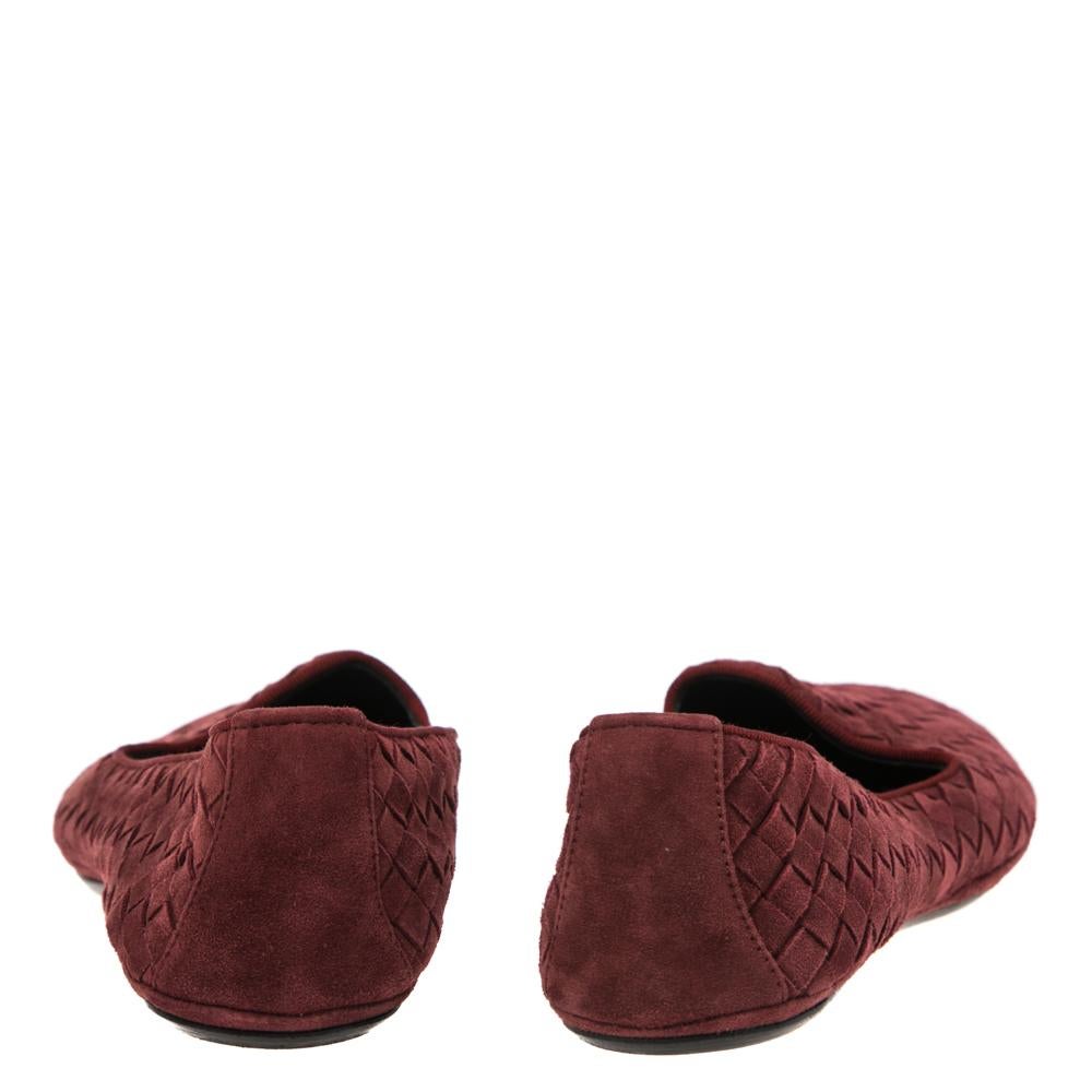 burgundy ballet flats