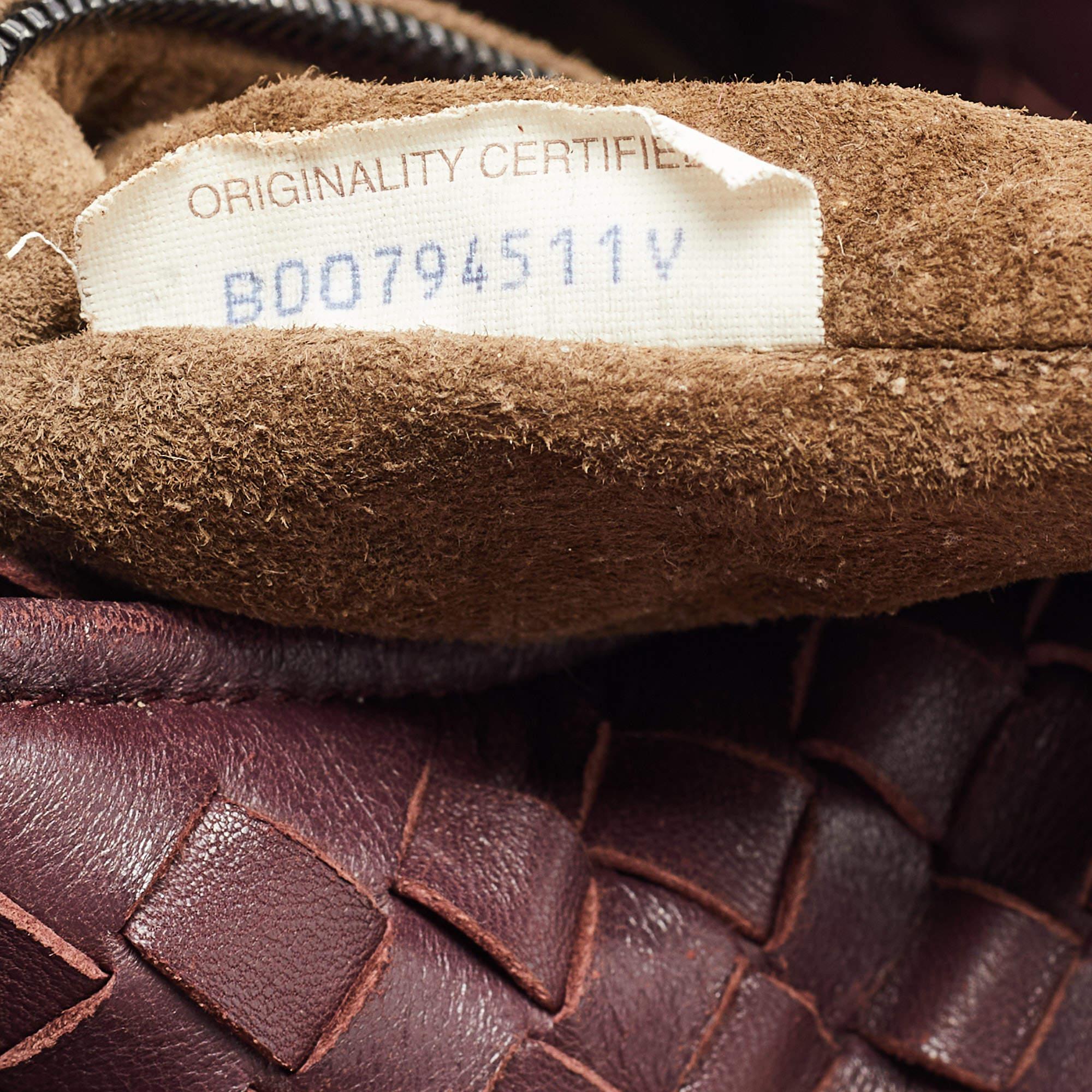 Bottega Veneta Burgundy Intrecciato Leather Bella Tote 3