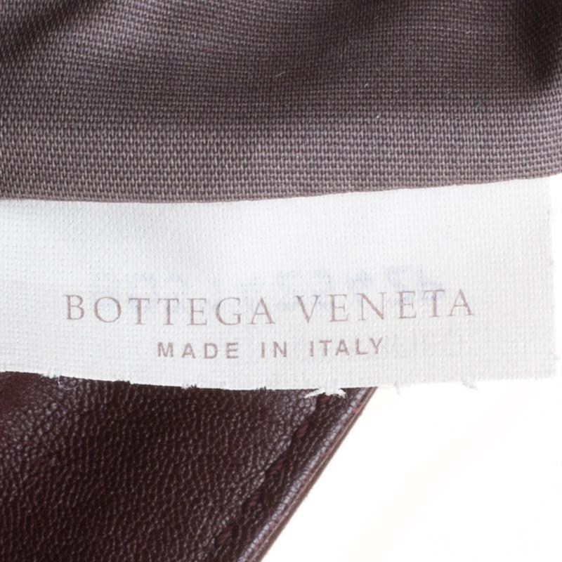 Bottega Veneta Burgundy Intrecciato Leather Crossbody Bag 3