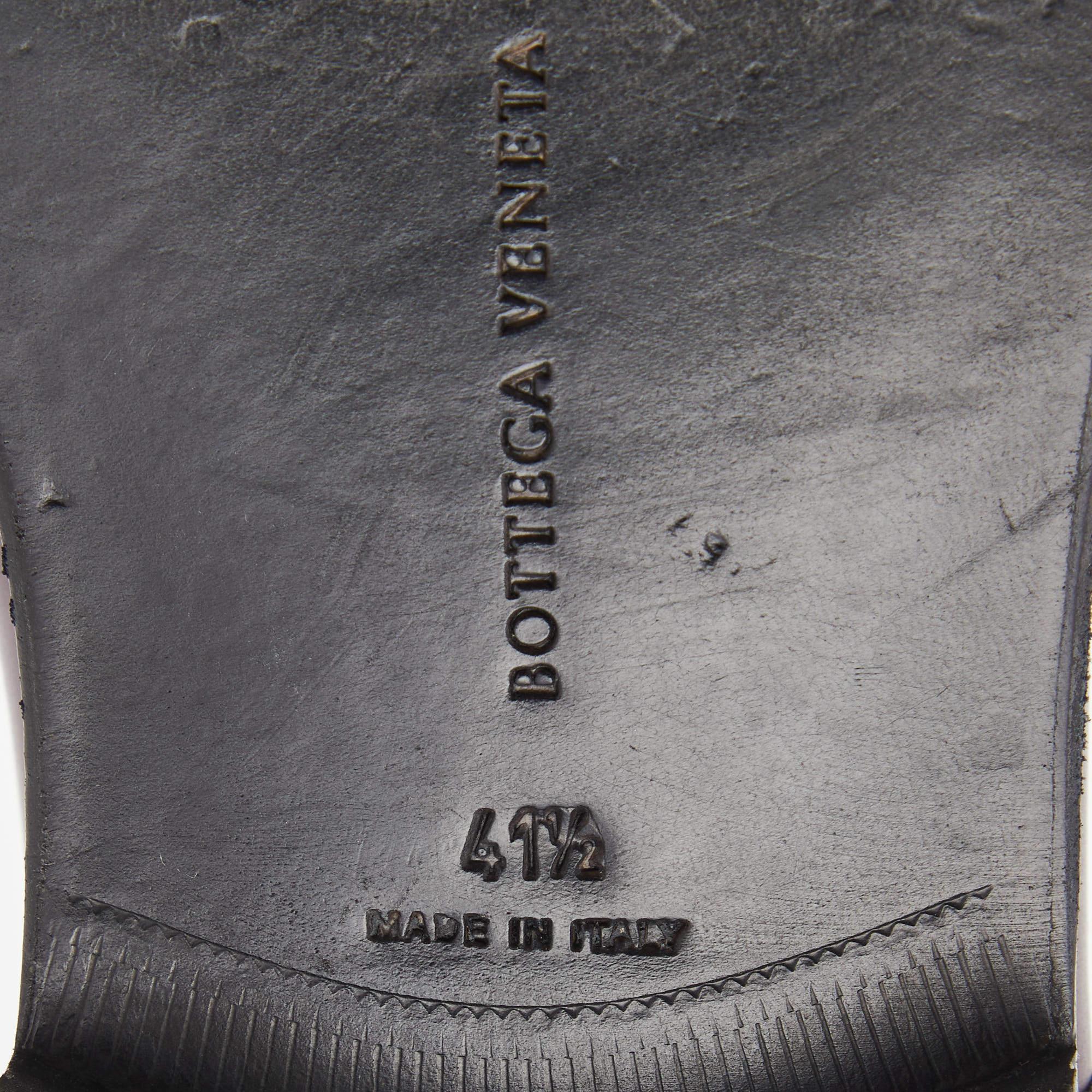 Bottega Veneta Burgundy Leather Slip On Loafers Size 41.5 1