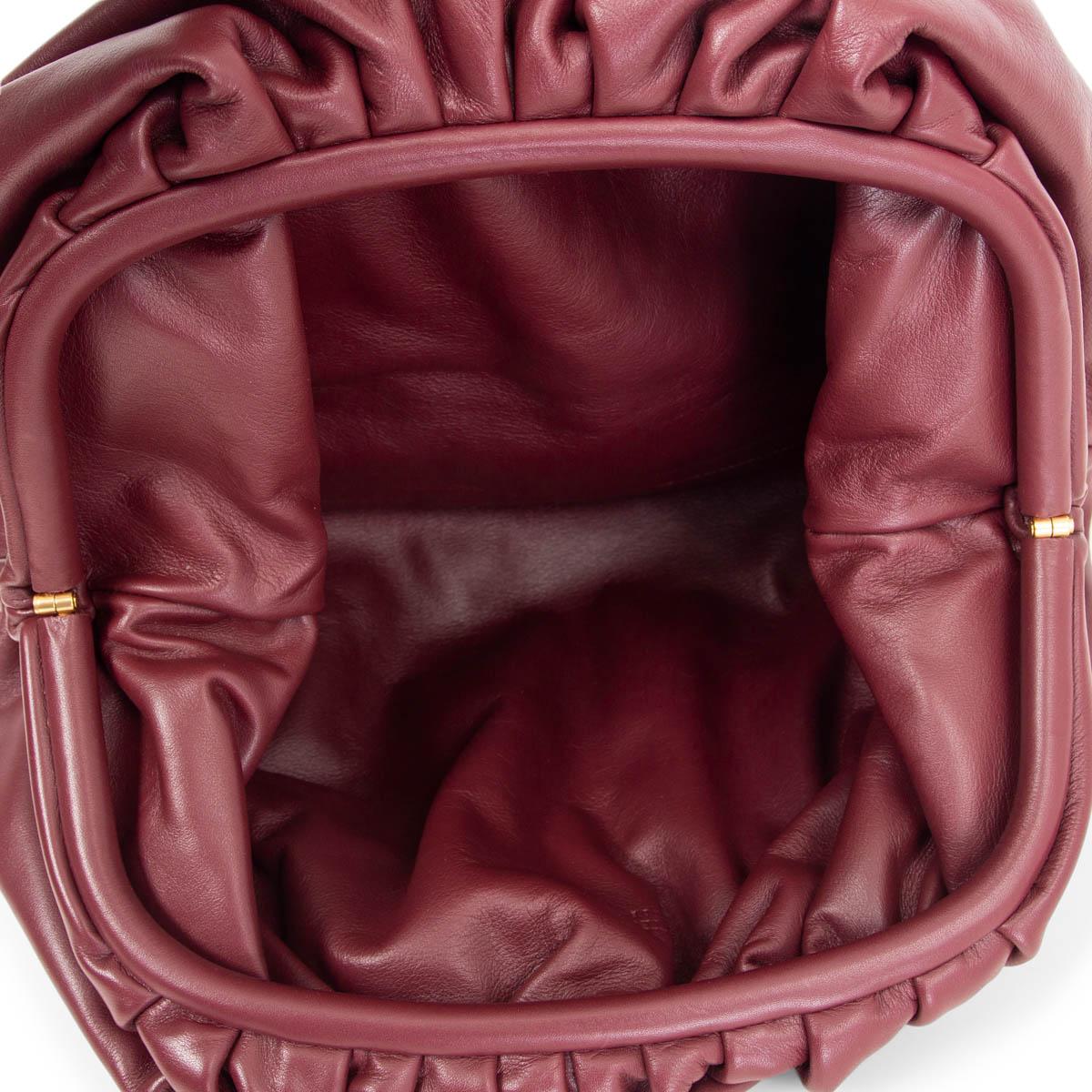 bottega burgundy bag