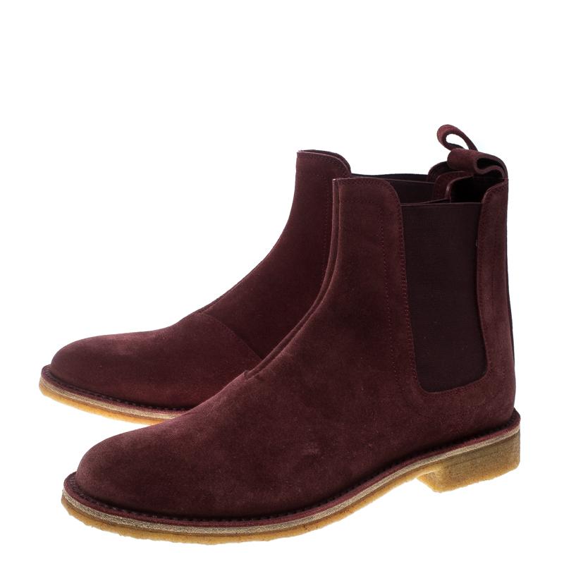 bottega veneta suede chelsea boots