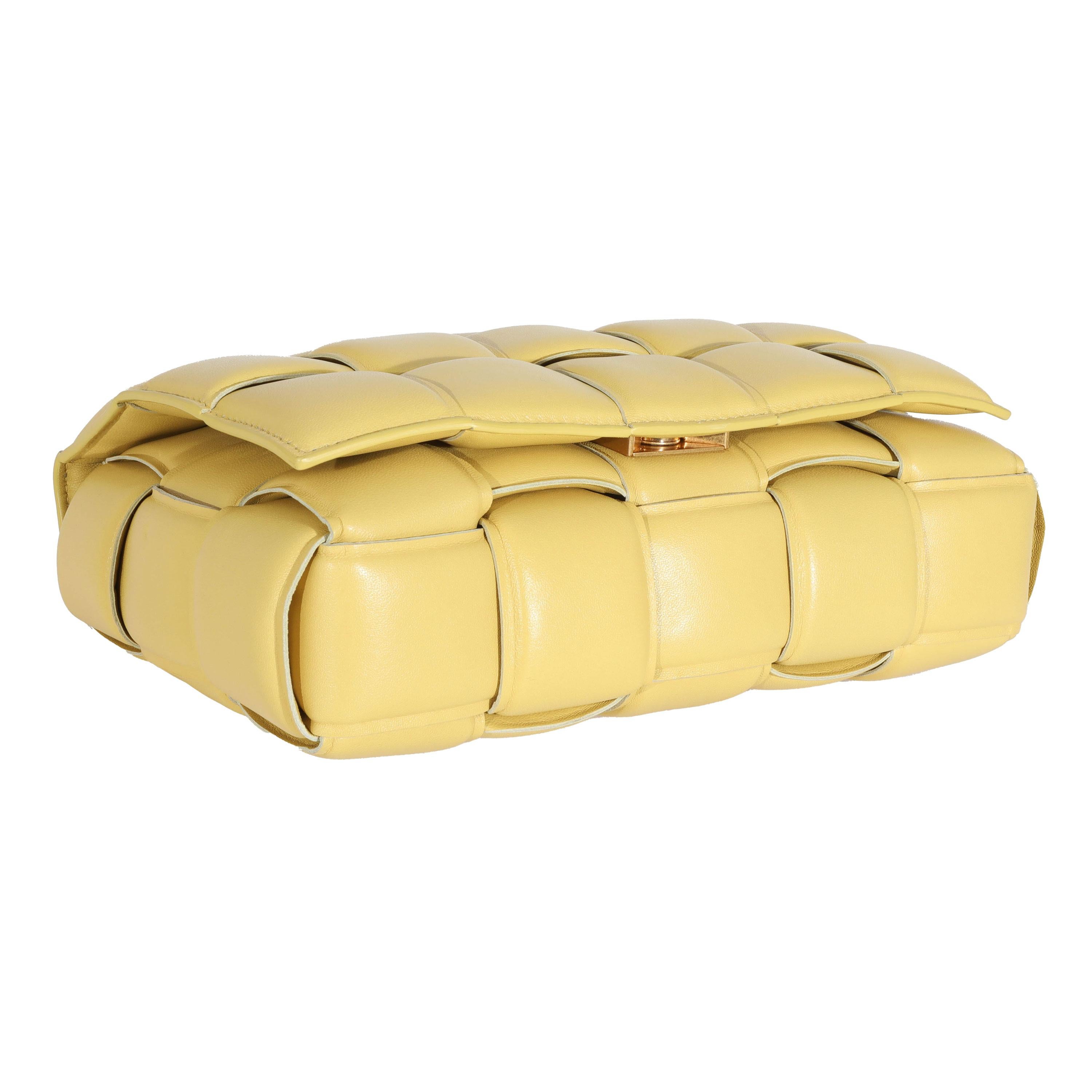 Bottega Veneta Butter Maxi Intrecciato Lambskin Chain Cassette Bag 1