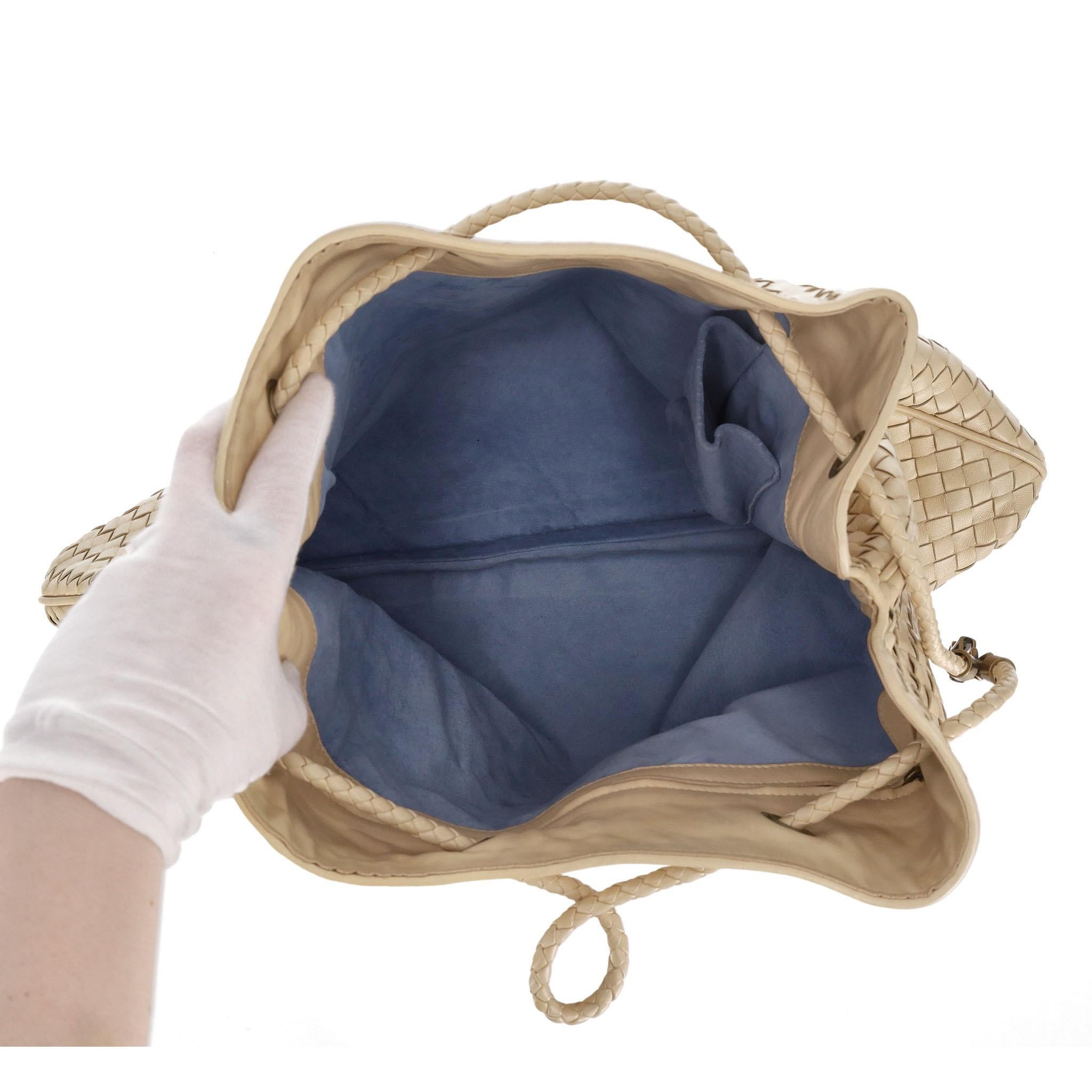 Women's Bottega Veneta Butterfly Embossed Woven Leather Bag For Sale