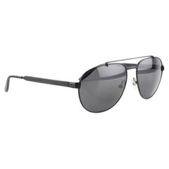 Bottega Veneta B.V 285/F/S Aviator Leather Details Men Sunglasses 
