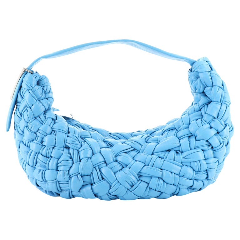 Bottega BV Banana Hobo Intrecciato Leather For Sale at 1stDibs