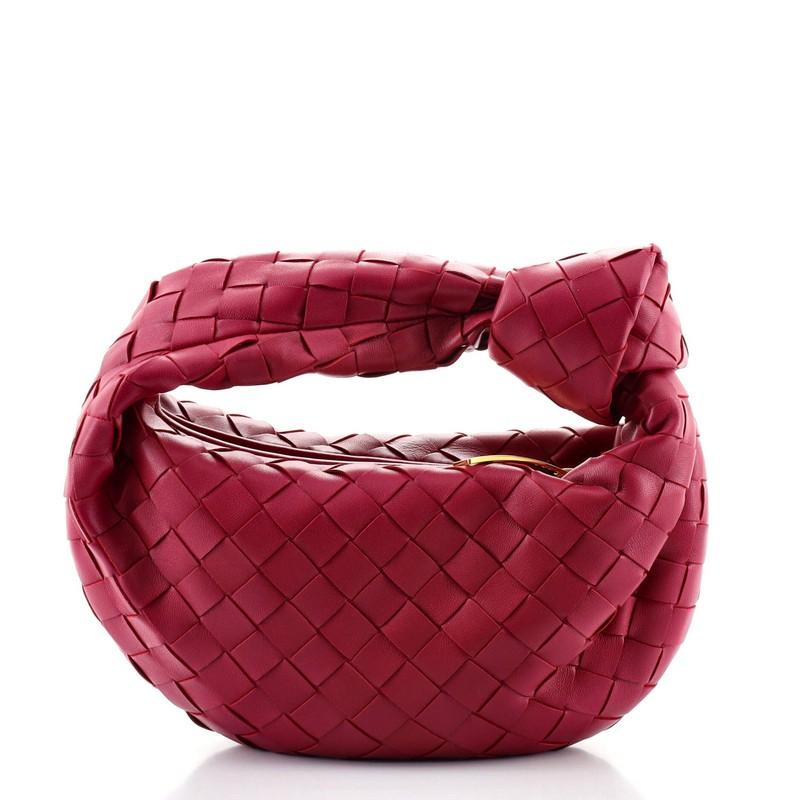 Bottega Veneta BV Jodie Hobo Intrecciato Nappa Mini In Good Condition In NY, NY