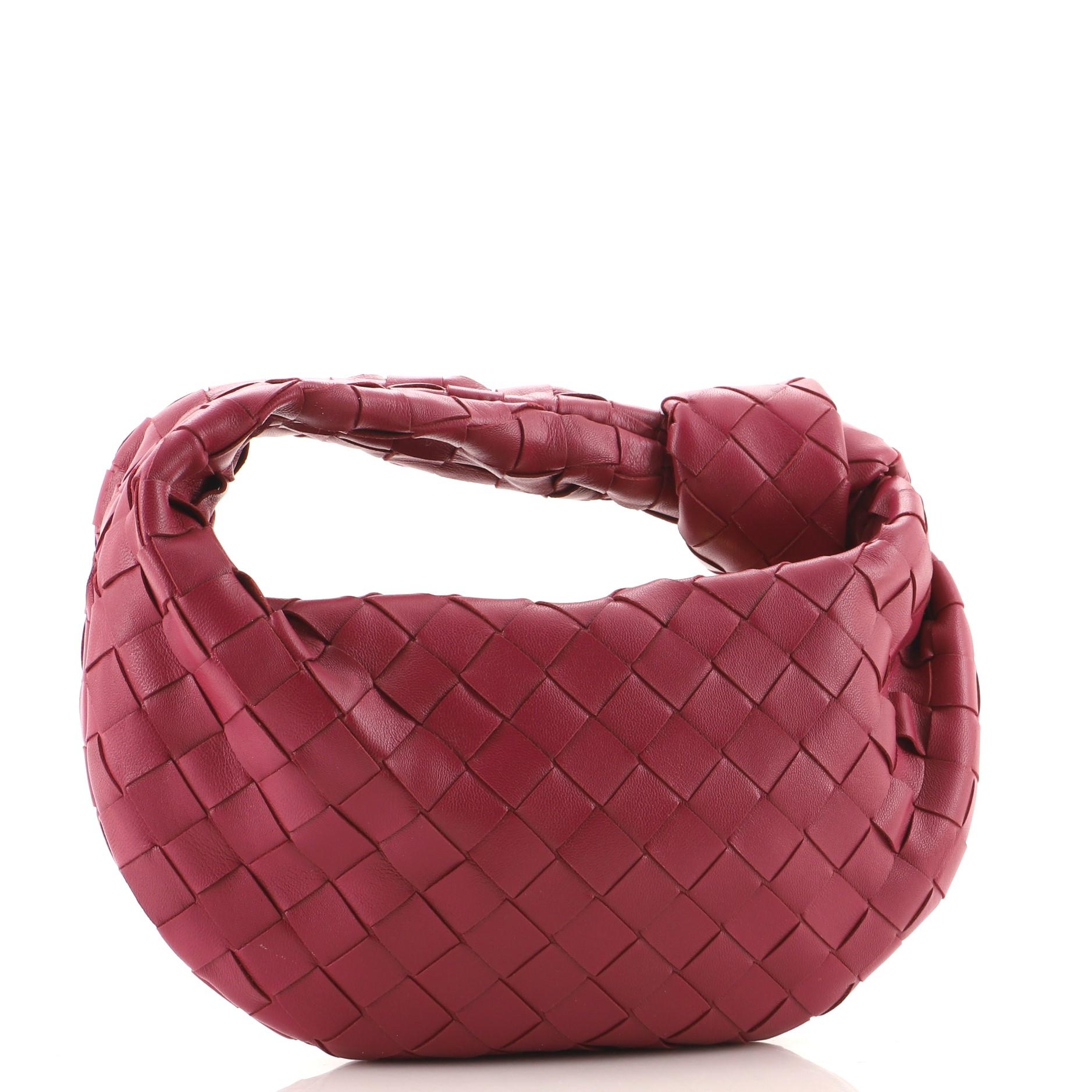 Bottega Veneta BV Jodie Hobo Intrecciato Nappa Mini In Good Condition In NY, NY